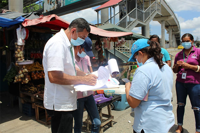 Verifican cumplimiento de decreto en San Miguelito