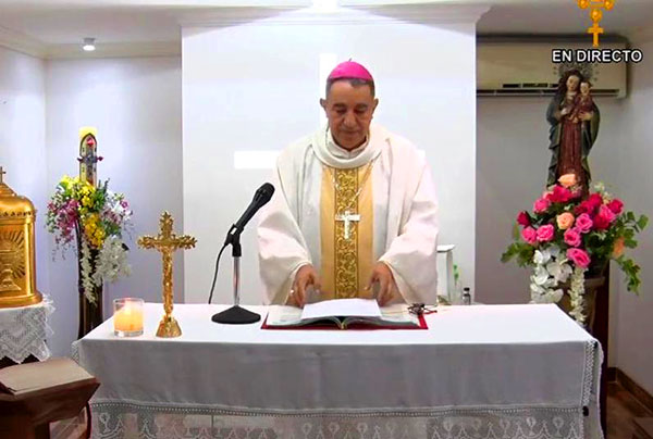 Monseñor Ulloa aboga por clima que permita el diálogo entre los actores
