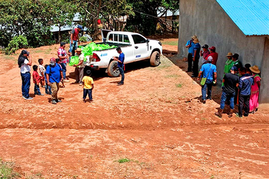 Comunidades Ngäbe-Buglé reciben apoyo solidario de Embajada China