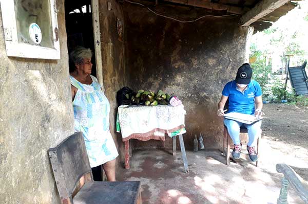 Gestionan ayuda para adulta mayor con problemas de salud en Monagrillo