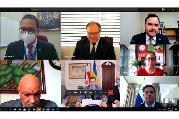 Panamá y Ucrania realizan segunda reunión de consultas políticas