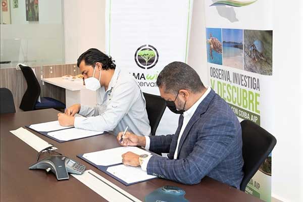 Coiba AIP firma convenio para promoción científica internacional del Parque Nacional Coiba