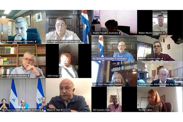 Pandemia dominó agenda del Parlatino durante primer semestre del año