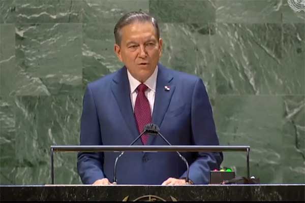 Cortizo llama a la comunidad internacional enfrentar desafío de la migración irregular y evitar crisis humanitaria regional