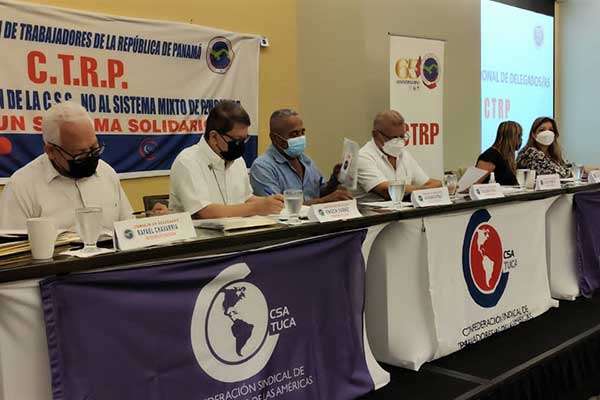 Confederación de Trabajadores de Panamá realiza Consejo Nacional de Delegados