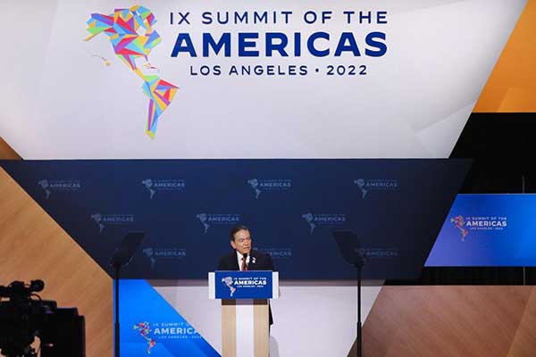 Cortizo insta a líderes de las Américas a reenfocar acciones contra la migración irregular
