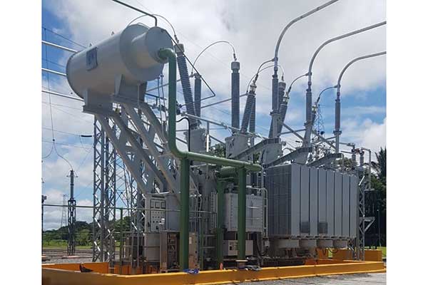 ETESA instala nuevo transformador en la Subestación Progreso en Chiriquí