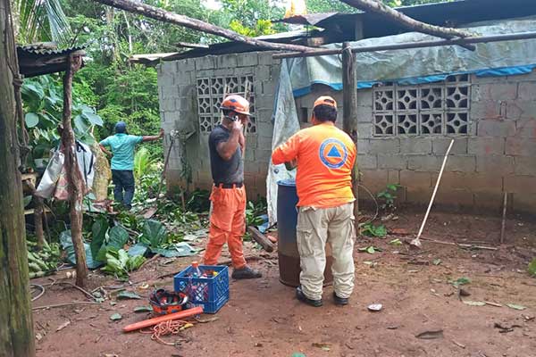 Evalúan en Arraiján afectaciones por inundaciones y deslizamiento de tierra