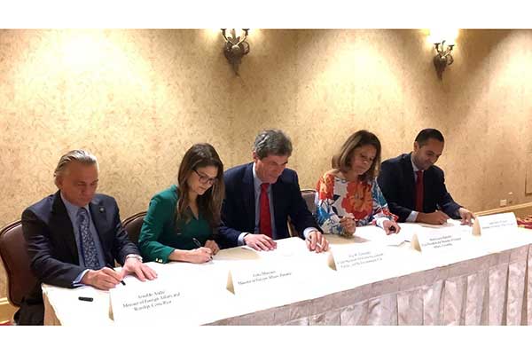 Panamá suscribe memorando de entendimiento con EE. UU. como integrante del Corredor Marino del Pacífico Tropical