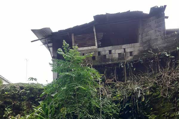 Evalúan en Bugaba a siete familias que corren riesgo que sus casas colapsen