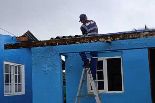 Reparan viviendas en María Chiquita y entregan soluciones habitacionales en sector norte y este de Panamá