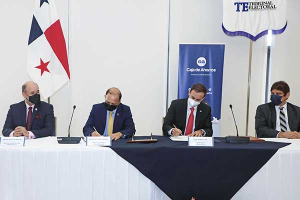 TE y CA suscriben convenio para fiscalizar cuentas de campaña