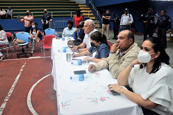 Autoridades atenderán temas de infraestructura y seguridad en el Alfredo Cantón