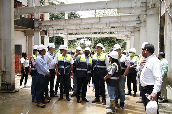 Construcción del nuevo Hospital Manuel Amador Guerrero avanza, tras reactivación de obras