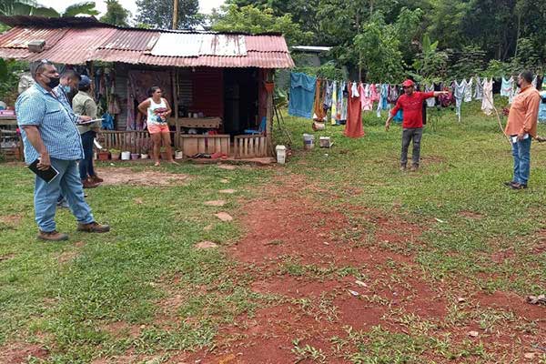 Inspeccionan 113 lotes para construcción de viviendas del contrato 41-16 en Arraiján