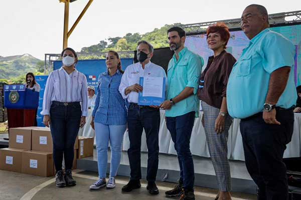 Inauguran Centro de Operación Municipal de Arraiján y entrega orden de proceder