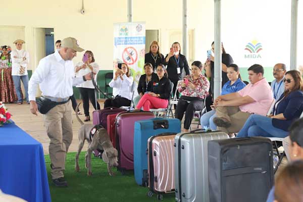 Finaliza en Panamá Tercer Curso Internacional de Manejadores Caninos agropecuarios