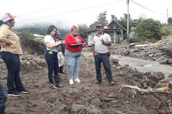 Evalúan a 202 personas refugiadas en Tierras Altas por huracán Julia
