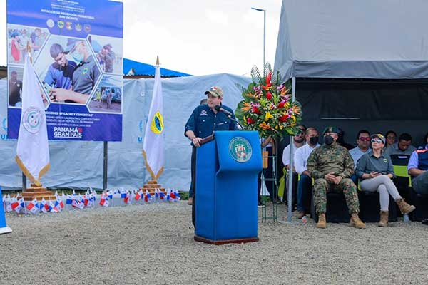 Inauguran estación temporal de recepción migratoria en Darién