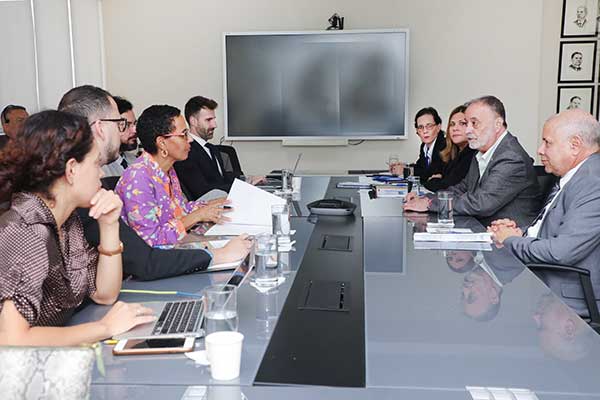 TE desarrolla reunión de trabajo con miembros de la CIDH