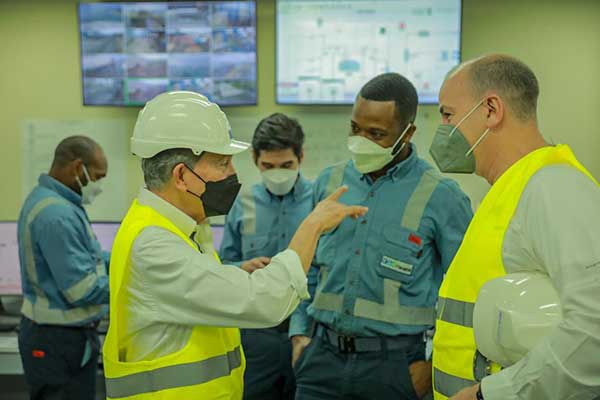 Cortizo destaca satisfactorio avance del proyecto de la planta Generadora Gatún