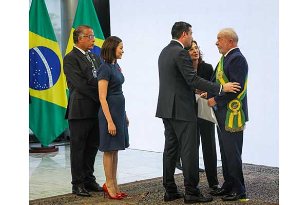 Carrizo participa en toma de posesión del presidente de Brasil