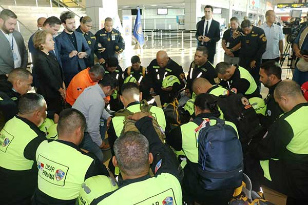 Sinaproc: rescatistas panameños se encuentran bien tras nuevo sismo en Turquía