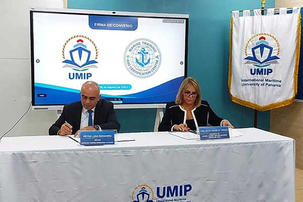 UMIP y Marine Training and Certification Centre refuerzan lazos de cooperación