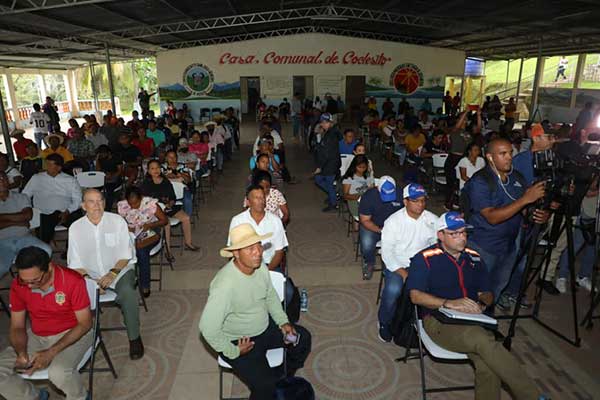 Gobierno realiza consulta pública sobre proyecto de nuevo contrato del Estado y Minera Panamá en Coclesito