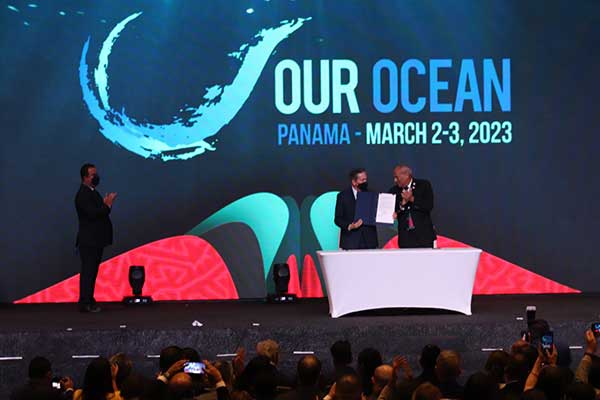 Panamá reafirma compromiso con protección del océano y medio ambiente en VIII Conferencia internacional Our Ocean 2023