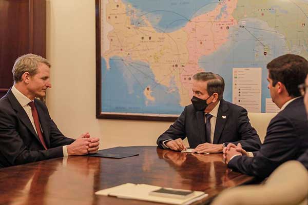 Presidente Cortizo se reúne con CEO de First Quantum, tras anuncio del acuerdo alcanzado con Minera Panamá