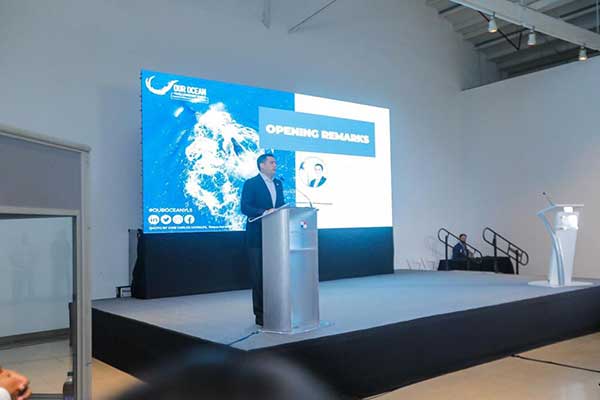 Vicepresidente Carrizo Jaén participa de la Cumbre de Liderazgo Juvenil Nuestros Océanos