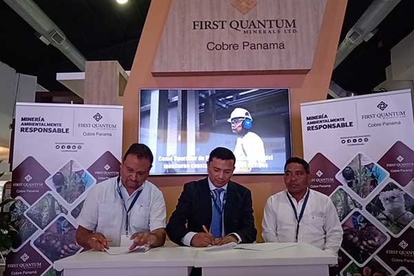 Cobre Panamá firma convenio de cooperación con Alas de Esperanza OBC y el Mariposario Cerro La Vieja