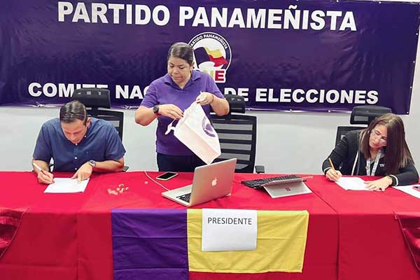 CNE del Panameñismo da a conocer posiciones en boletas para elecciones internas