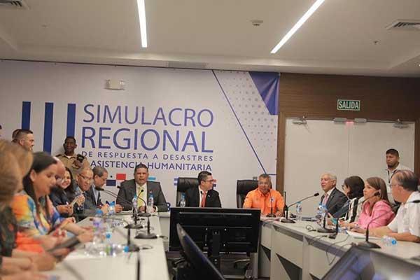 Panamá: inauguran simulacro regional de Respuesta a Desastres y Asistencia Humanitaria