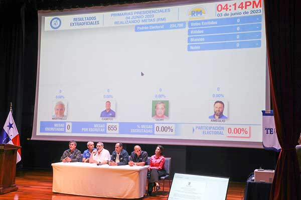 Todo listo para elecciones primarias en RM, tablas del TER fueron puestas en cero
