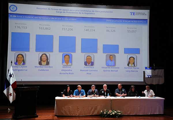 Zulay, Gordón y Arrocha completan oferta electoral presidencial para elecciones de 2024