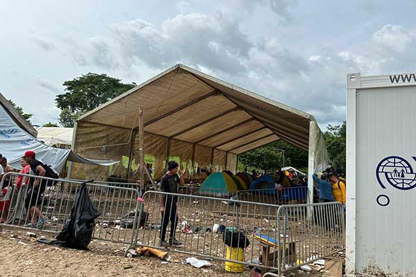Autoridades del MINSA continúan brindando atención médica a migrantes en Darién