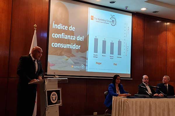 Índice de confianza de los consumidores panameños registra disminución de 5 puntos