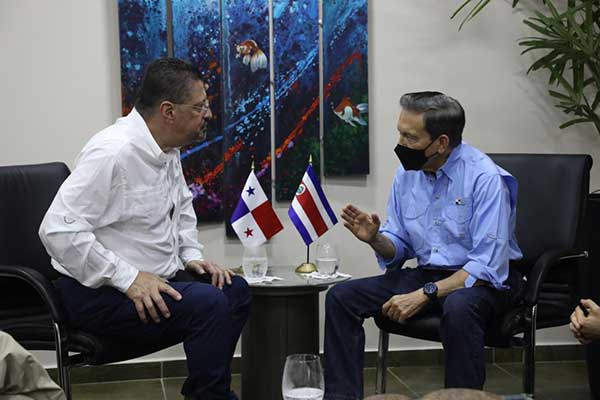 Mandatarios de Costa Rica y Panamá inician misión oficial para abordar crisis migratoria irregular en Darién