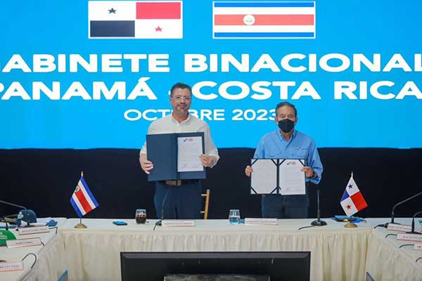 Panamá y Costa Rica acuerdan paso expedito y ordenado de migrantes por frontera de ambos países