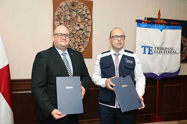 TE y Defensoría del Pueblo firman convenio para la observación de los comicios 2024