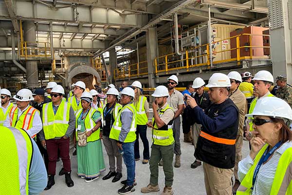 Comisión Fiscalizadora Intergubernamental y veedores ciudadanos concretan primera visita a Cobre Panamá