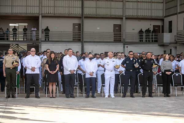Despiden con honores al comisionado post mortem Jorge Abdiel Martínez Díaz
