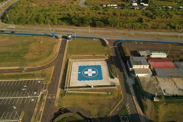Helipuerto permitirá que pacientes graves lleguen a Ciudad de la Salud rápidamente