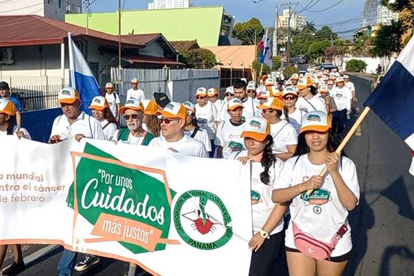 ANCEC conmemora con caminata familiar el Día Mundial contra el Cáncer