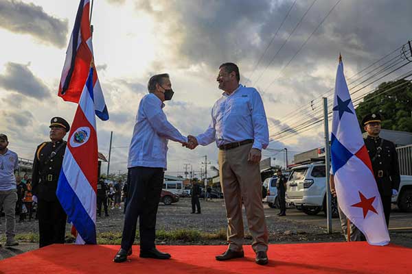 Panamá y Costa Rica ponen en operación CCI Paso Canoas para reforzar la seguridad y combatir el crimen