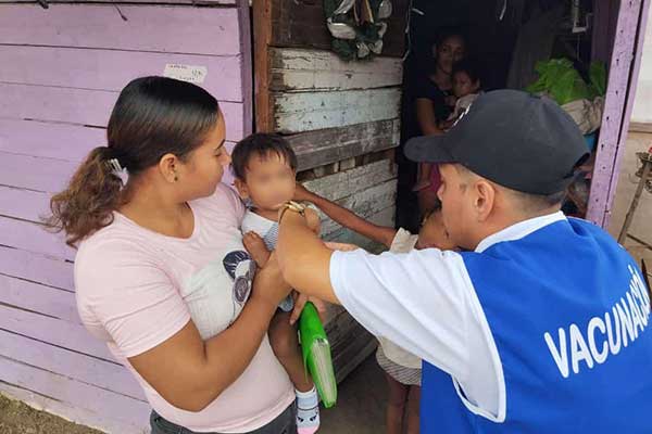 Panamá: avanza recorridos de equipos de Salud para evitar contagios de sarampión en el país