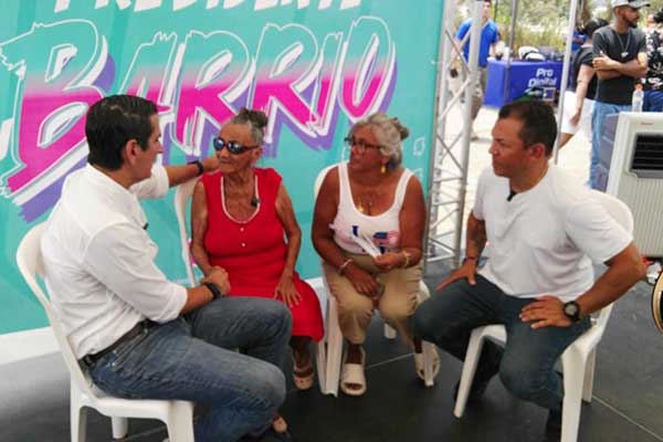 Roux anuncia que implementará durante su gobierno el programa “Presidente en Tu Barrio”