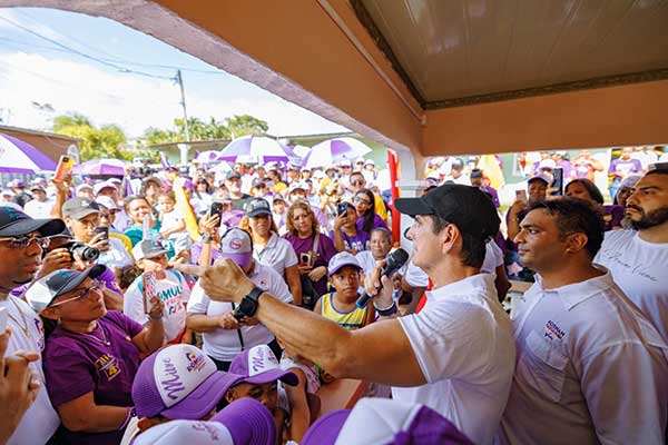 Alianza del Cambio CD-Panameñista se apodera de las calles de Portobelo y Buena Vista en Colón